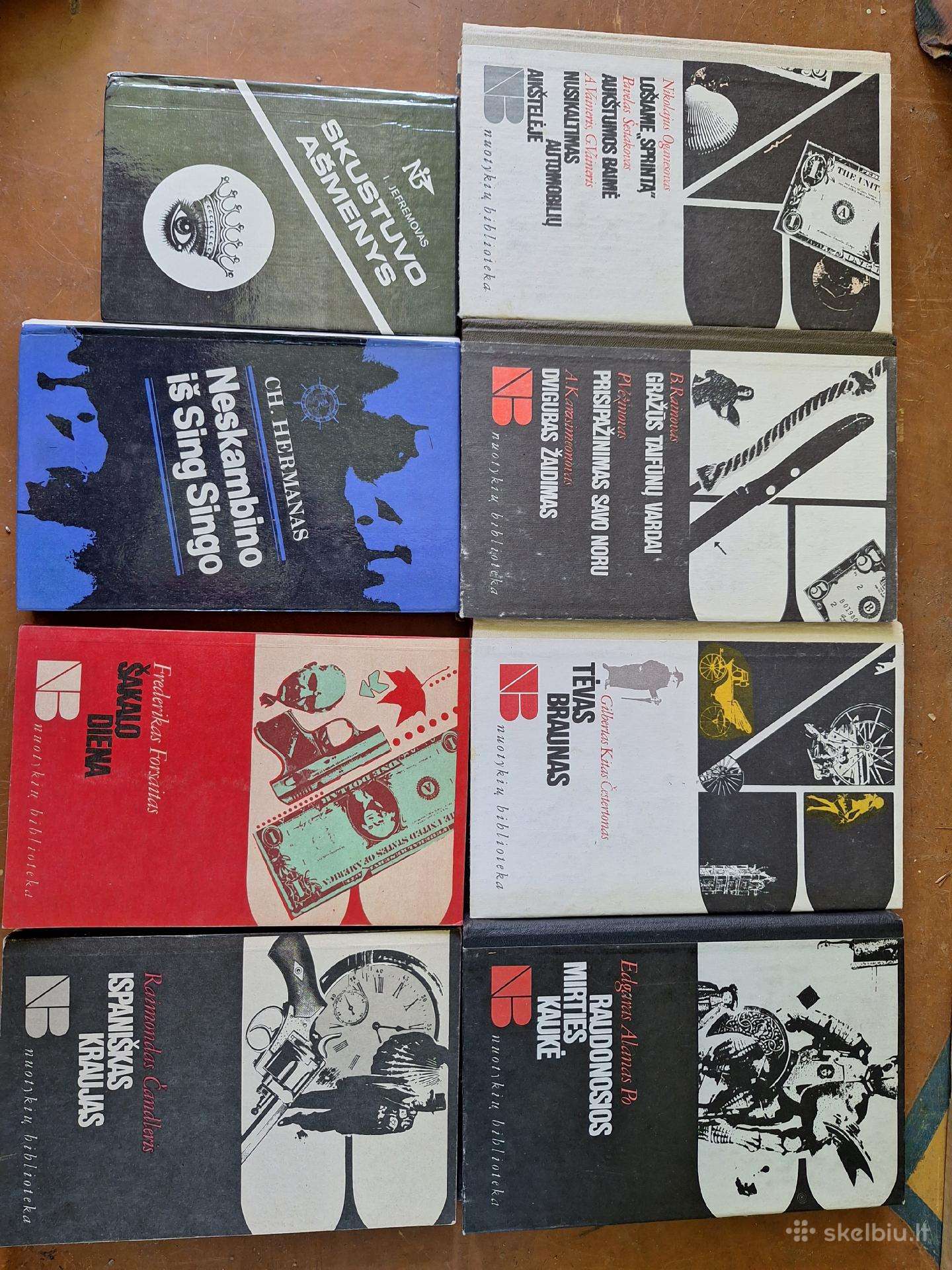 Naujos knygos detektyvai
