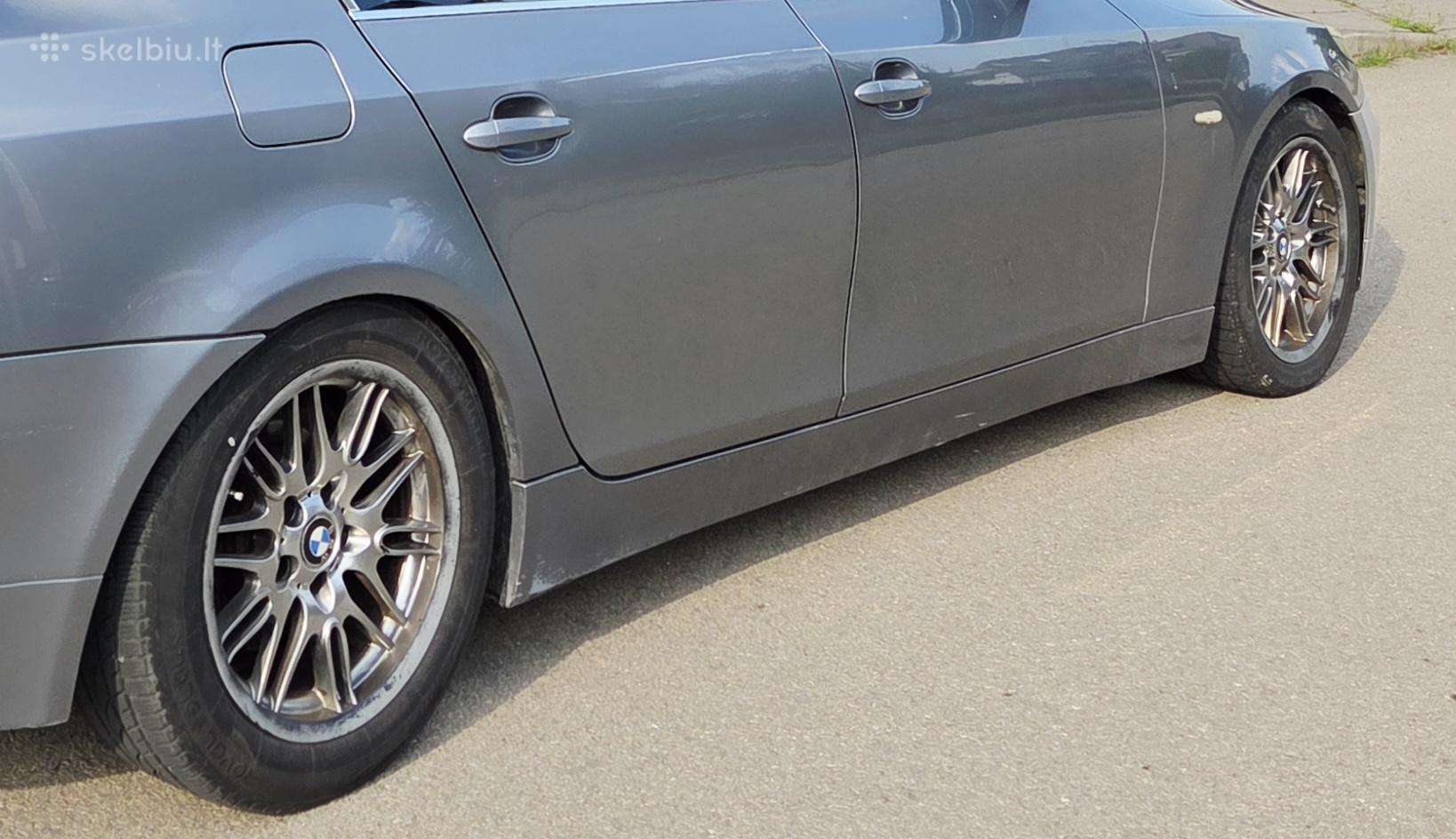 4 vnt. originalių Bmw E39 R18 ratlankių komplektas