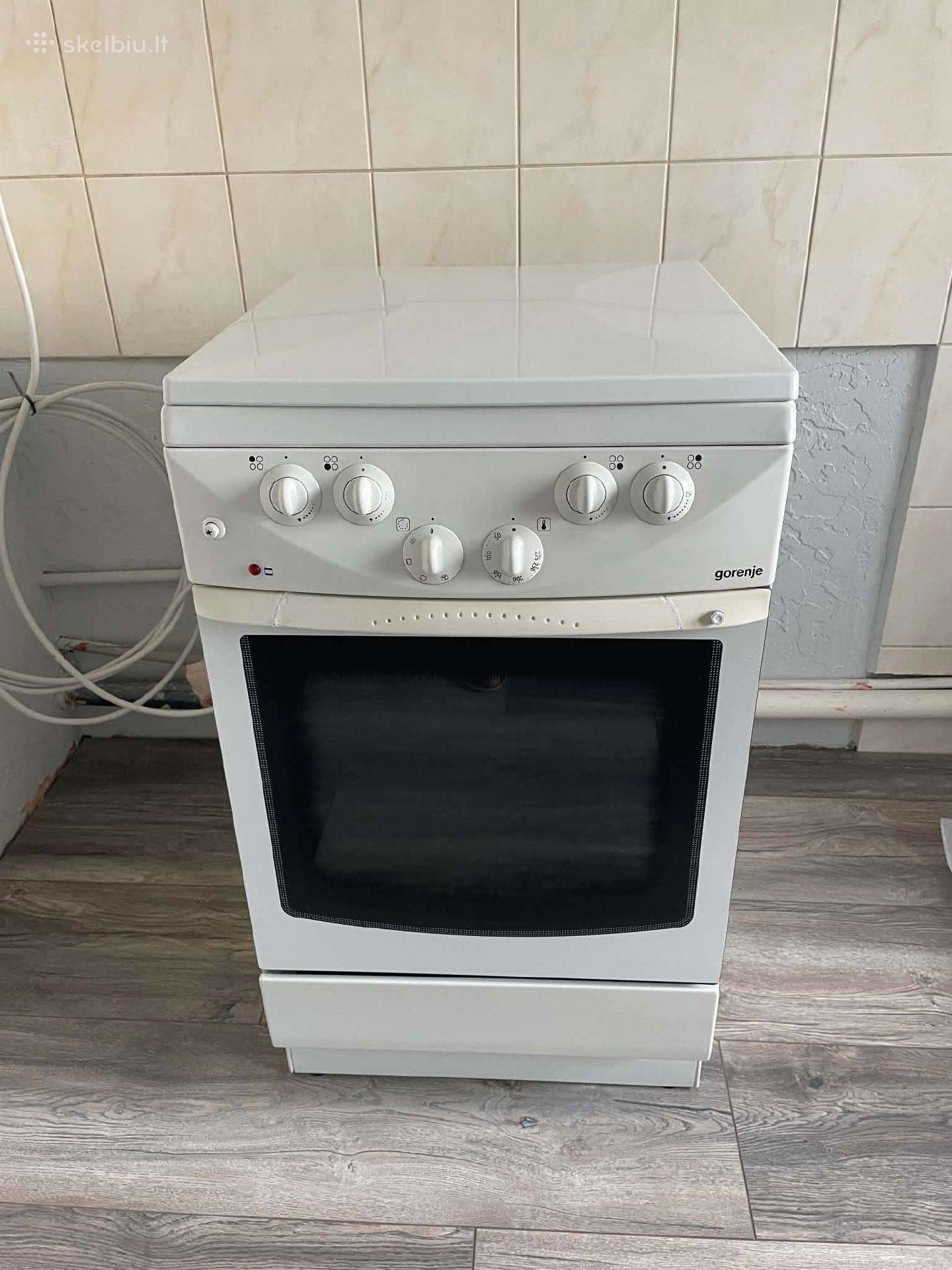 Gorenje dujinė viryklė su elektrine orkaite!