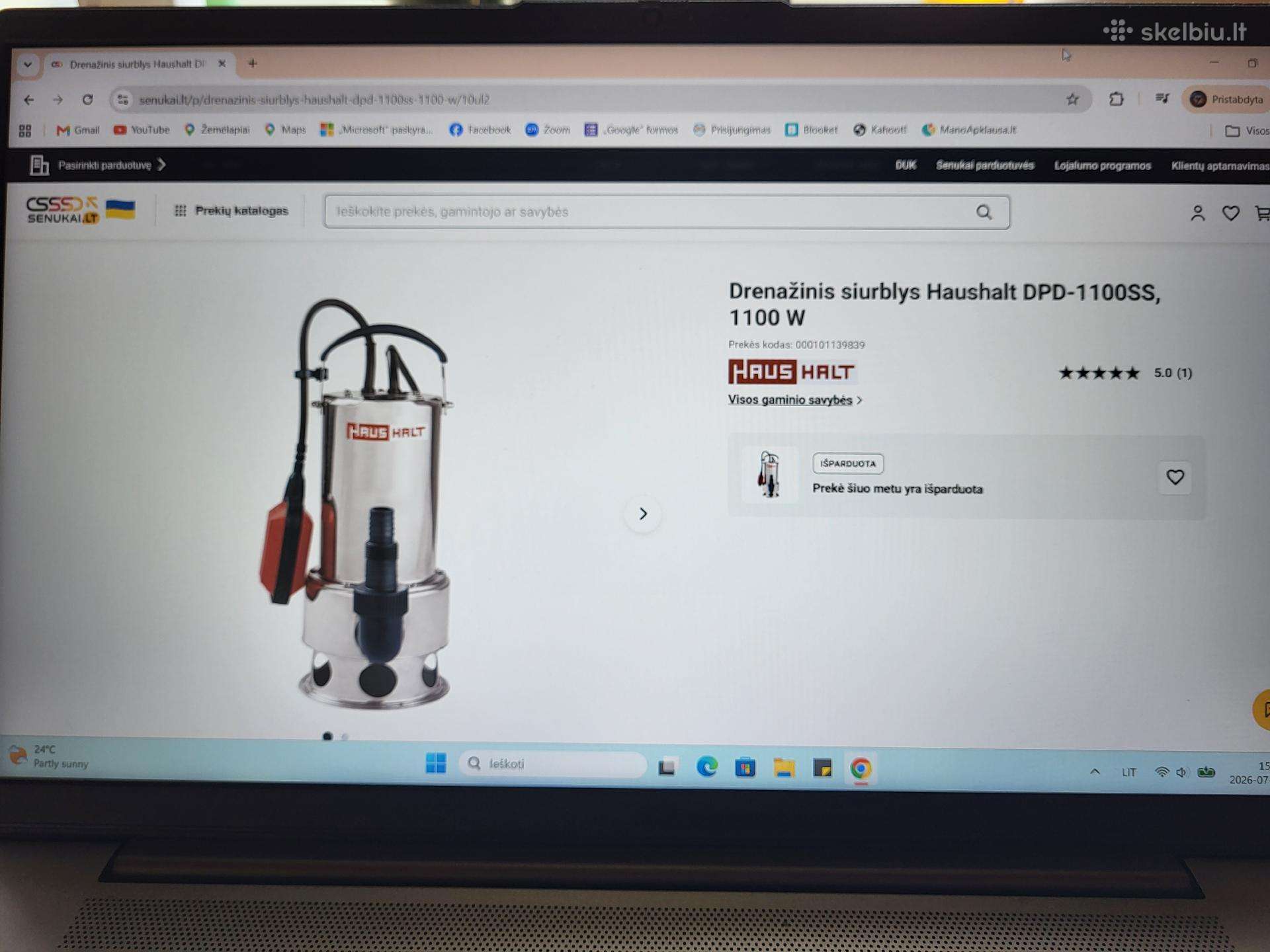 Drenažinis siurblys