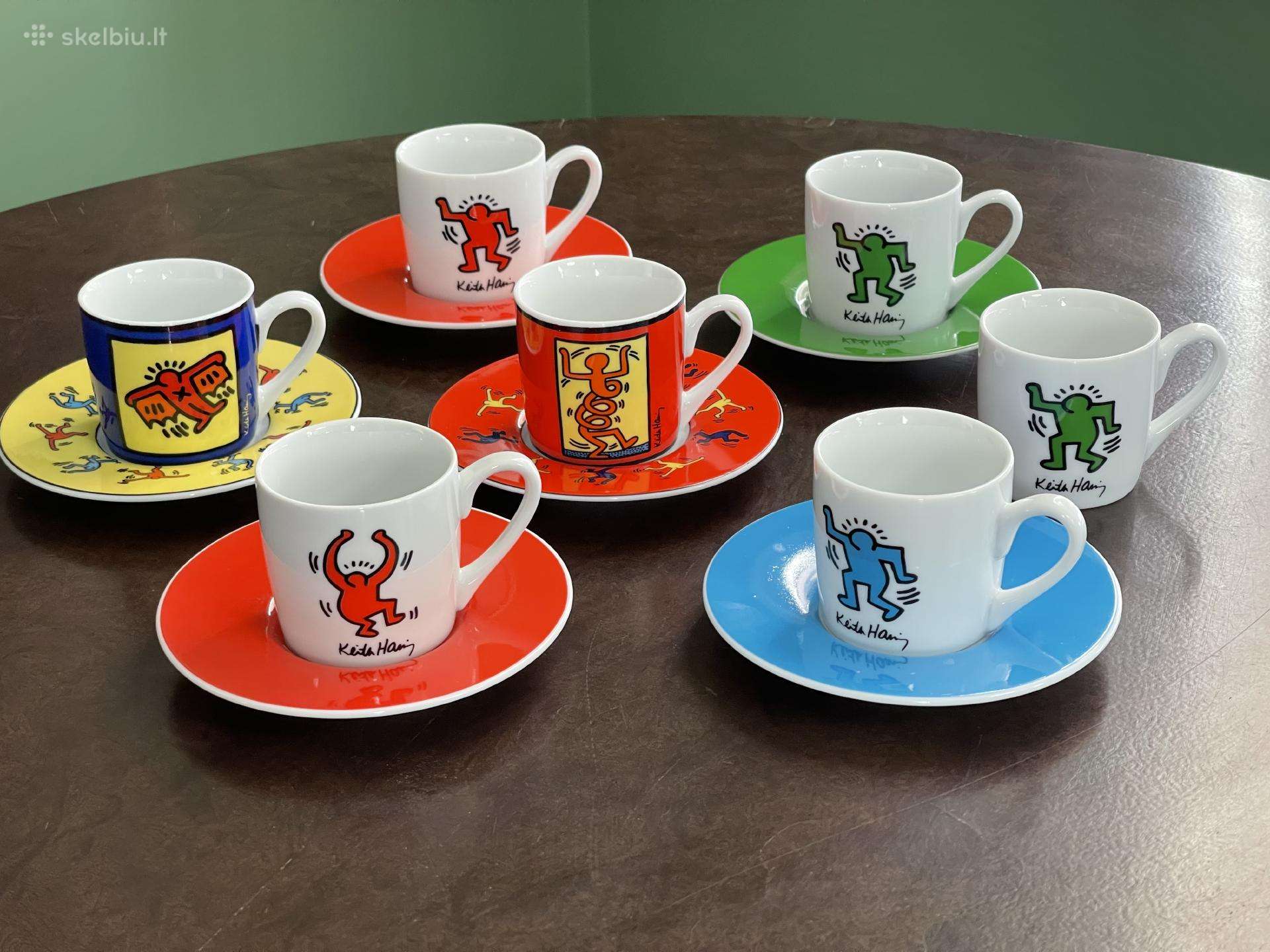 „Könitz Keith Haring“ porcel. espresso rinkinys