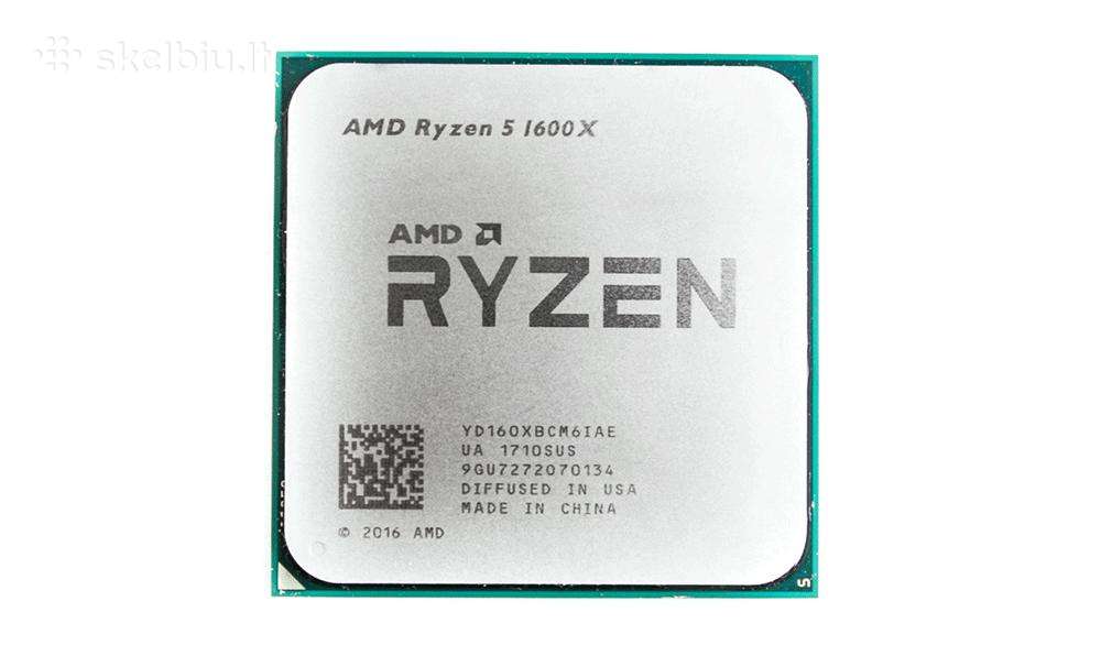 Amd Ryzen 5 1600x Am4 6c/12t 4.0 GHz
