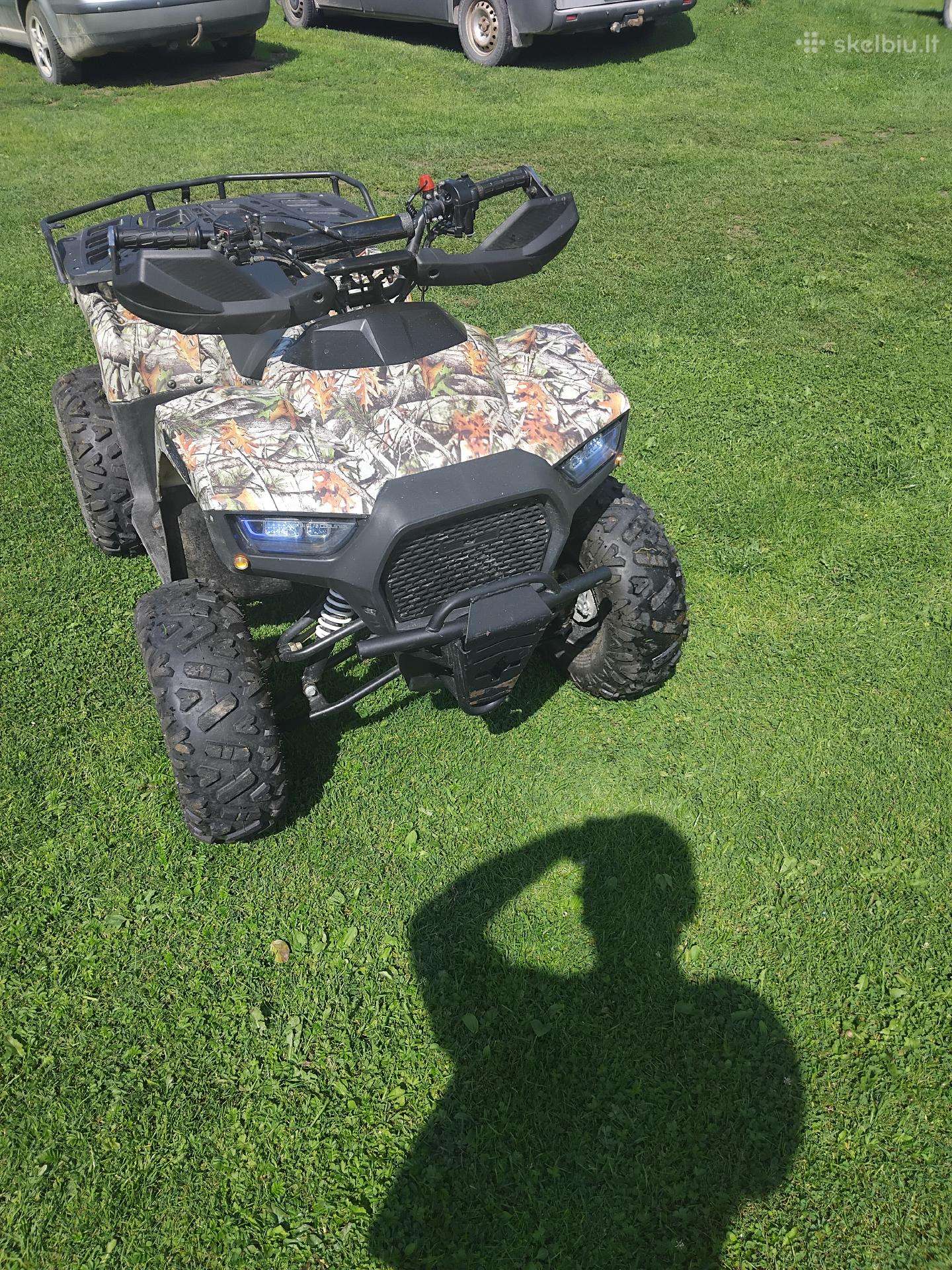 Parduodamas keturratis 125cc 3+1tvarkingas