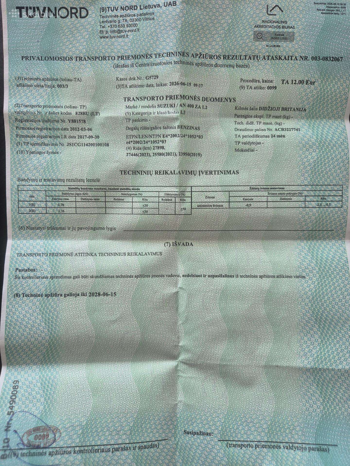 Suzuki Burgman 400cc, scooters / mopeds