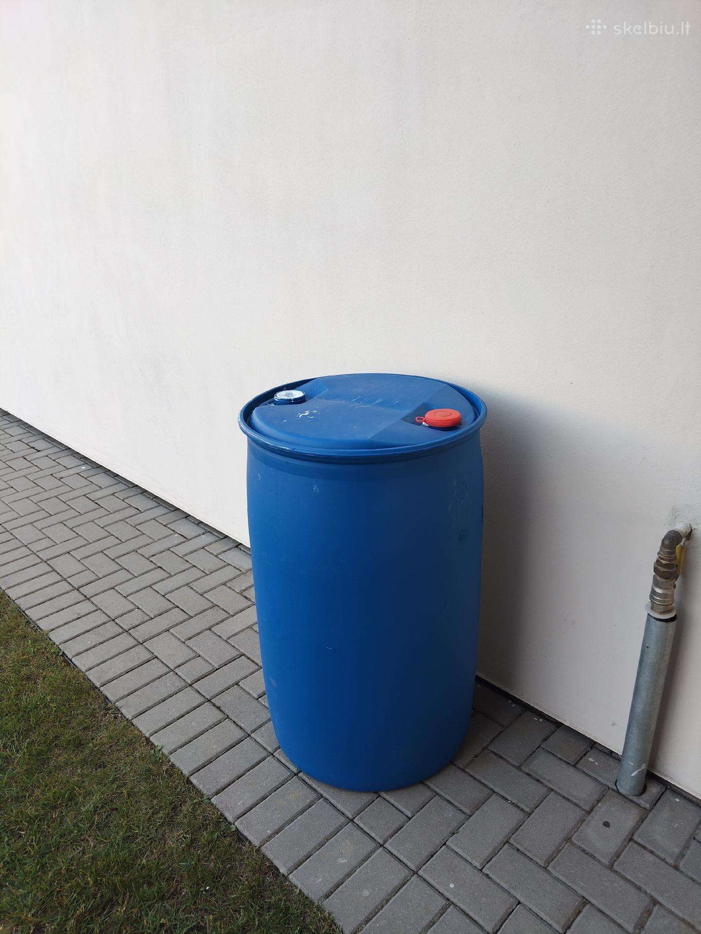Plastikinė bačka 200 L