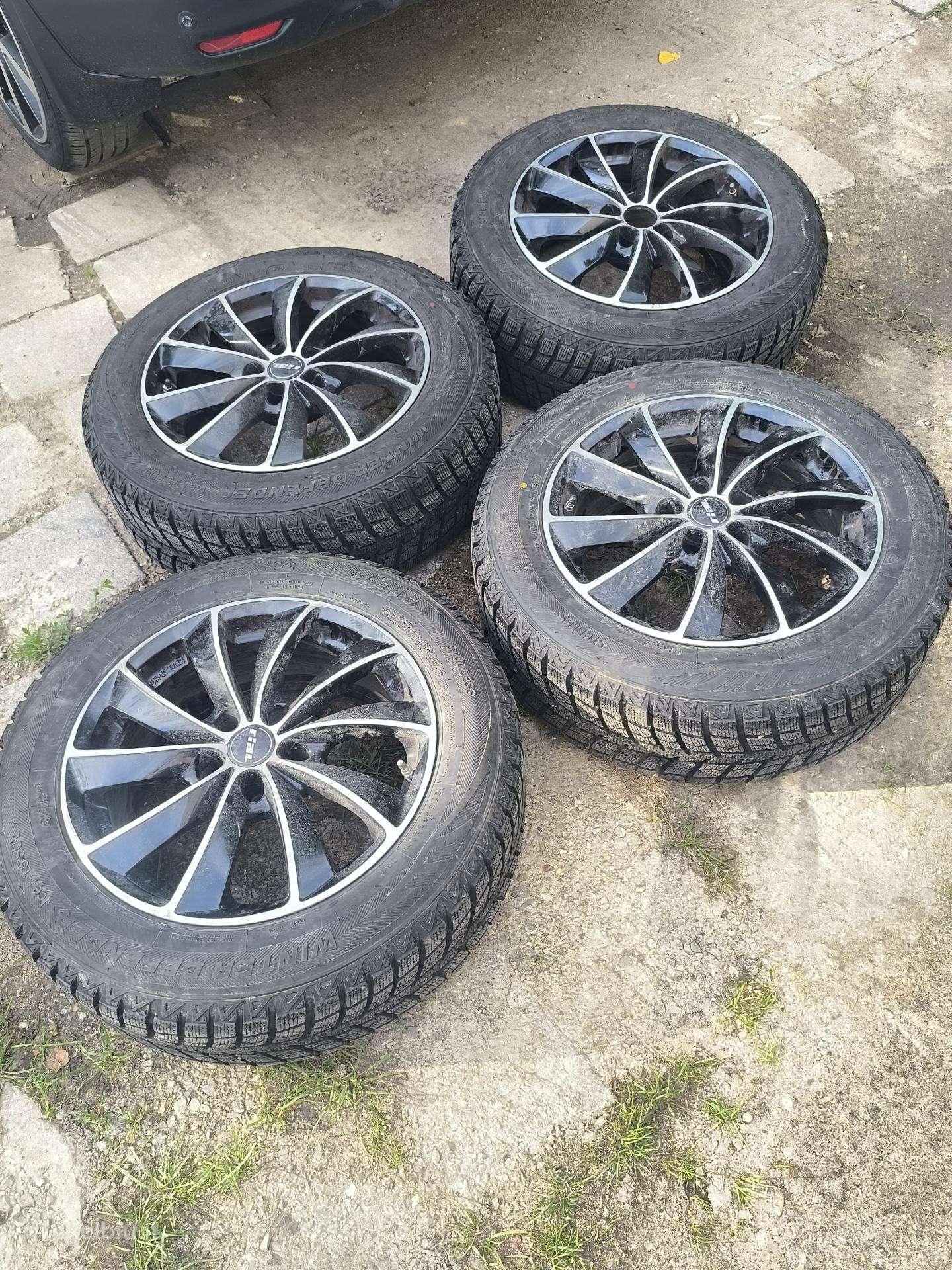 Ratlankiai R17 Nissan Qashqai