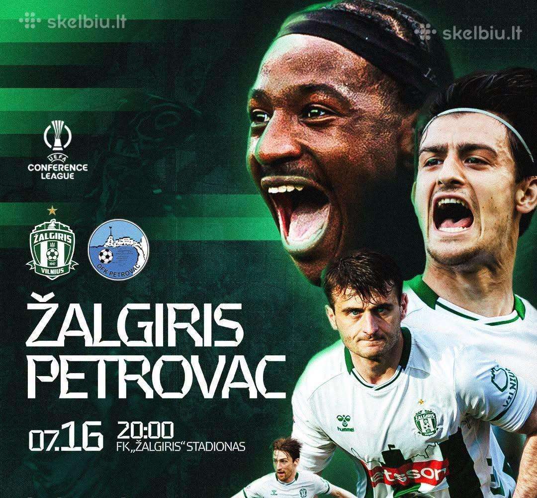 Uefa konferencijų lyga: Žalgiris vs Petrovac