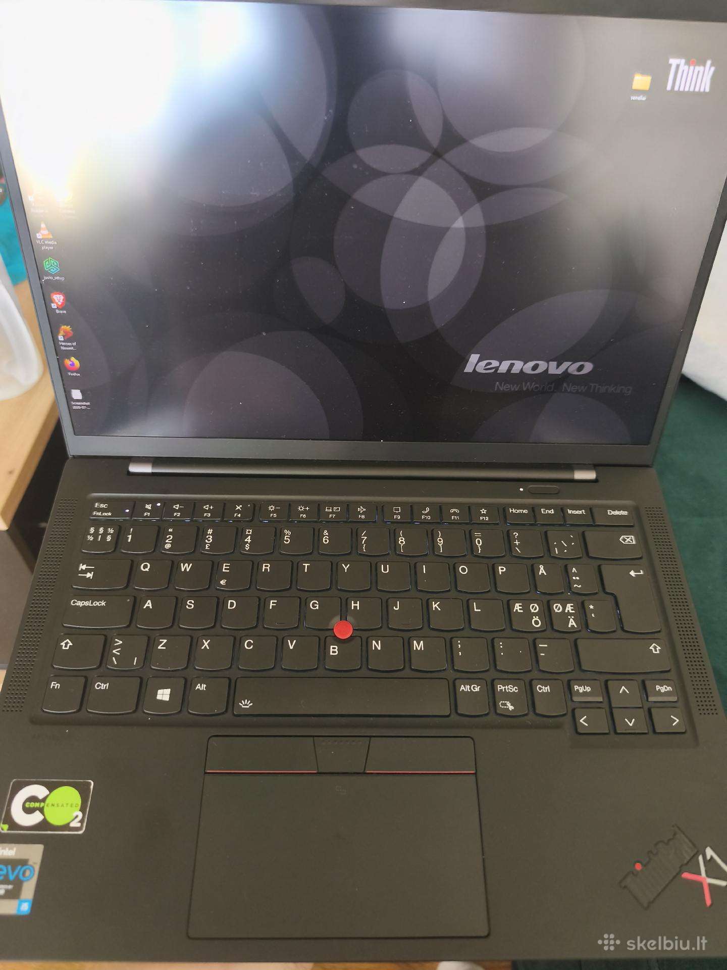 Lenovo X1 Carbon Gen 9, i5-1135g7, 16gb, Iris