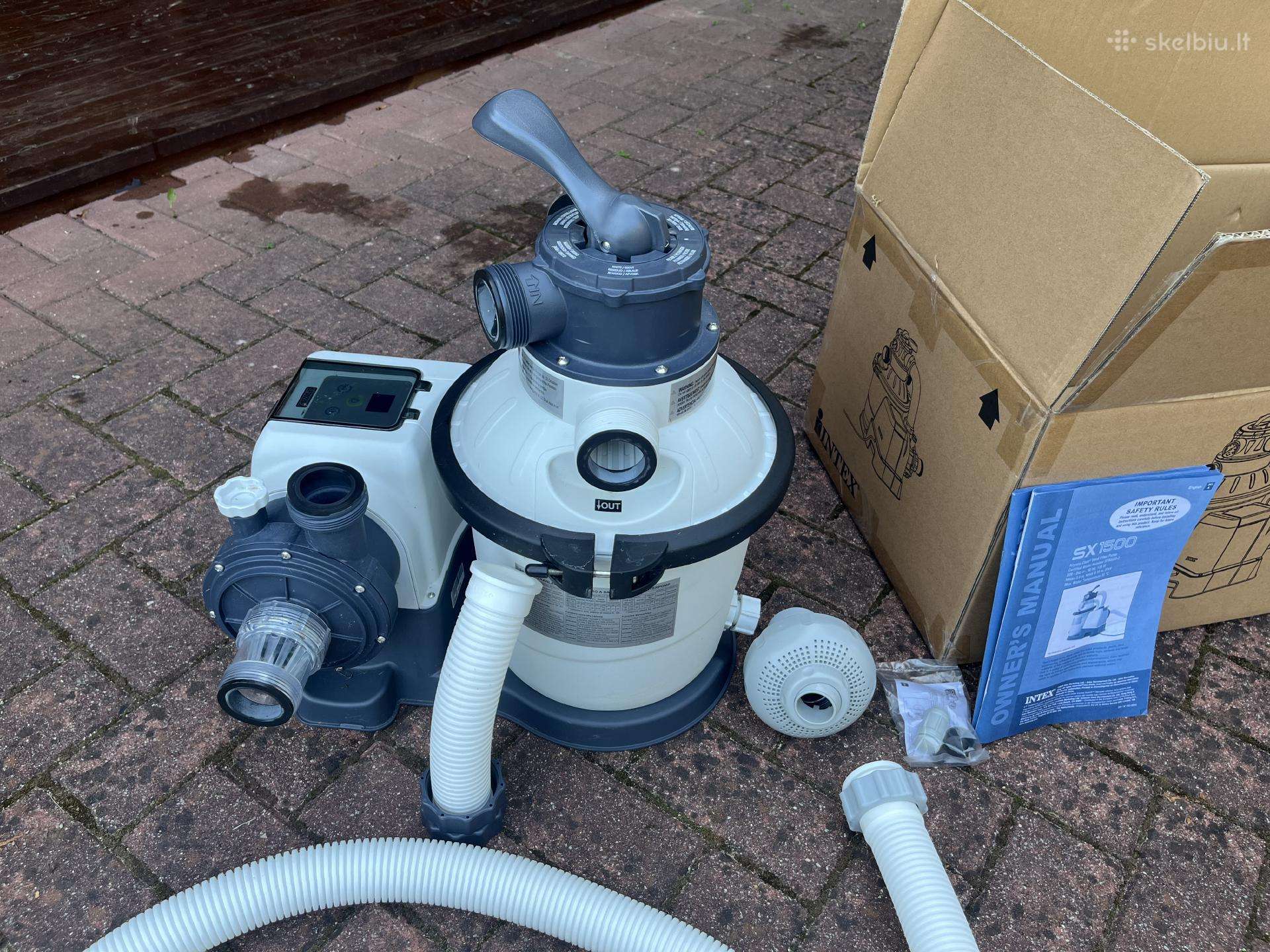 Intex Sx1500 smelio filtras lauko baseinui