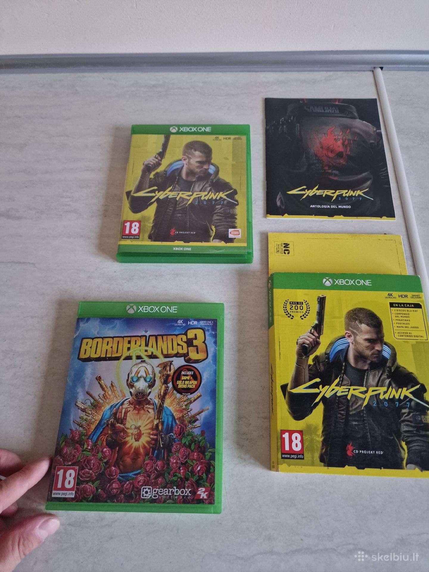 Cyberpunk 2077 ir Borderlands 3