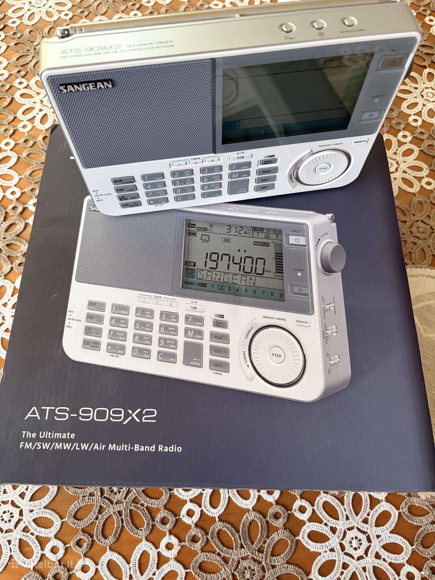 Radijo imtuvas Sangean Ats-909x2
