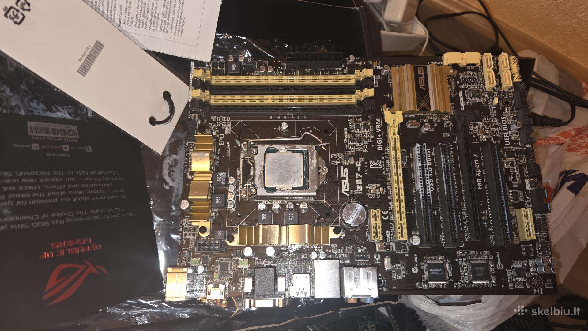 Pagrindine plokšte Asus Rog Maximus Vi Hero