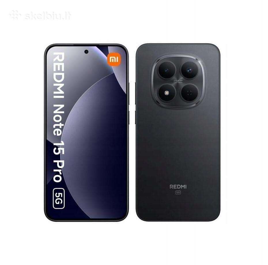 Naujas Xiaomi Redmi Note 15 Pro/256gb/8gb