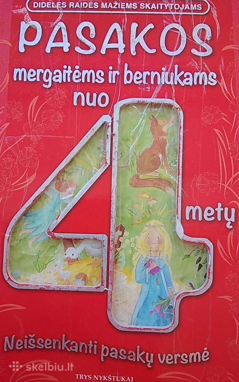 Pasakos mergaitėms ir berniukams nuo 4 metų