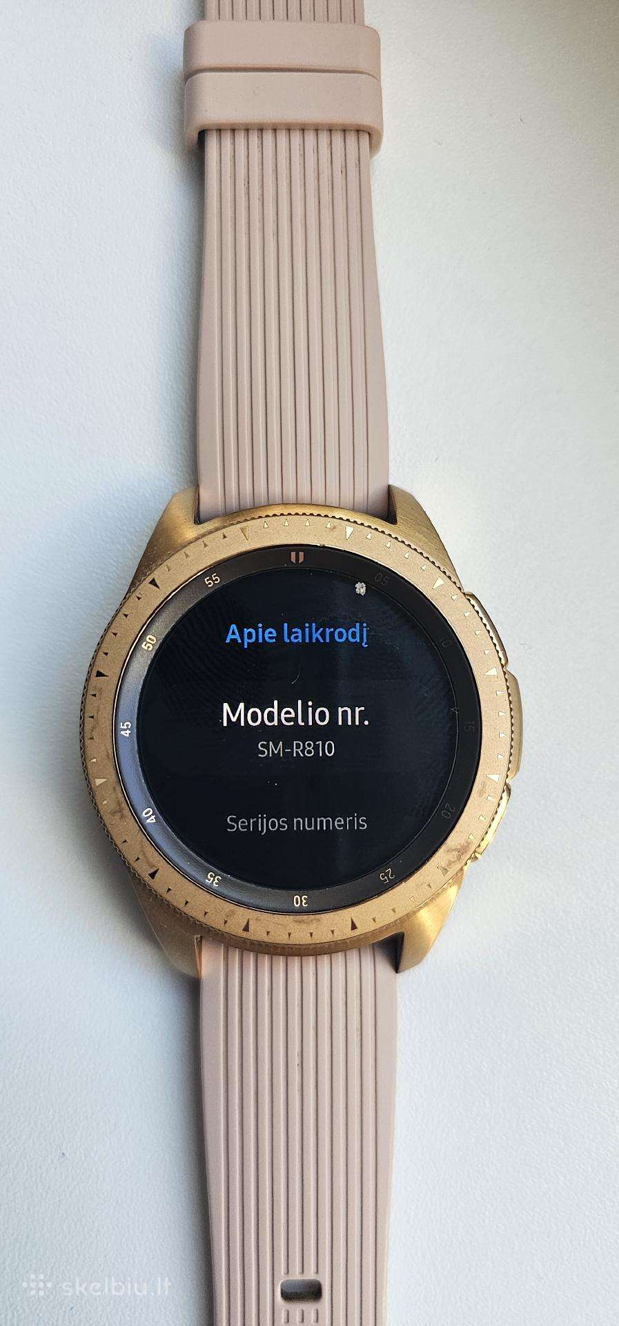 Laikrodis Samsung Galaxy Smart Watch Sm-r810
