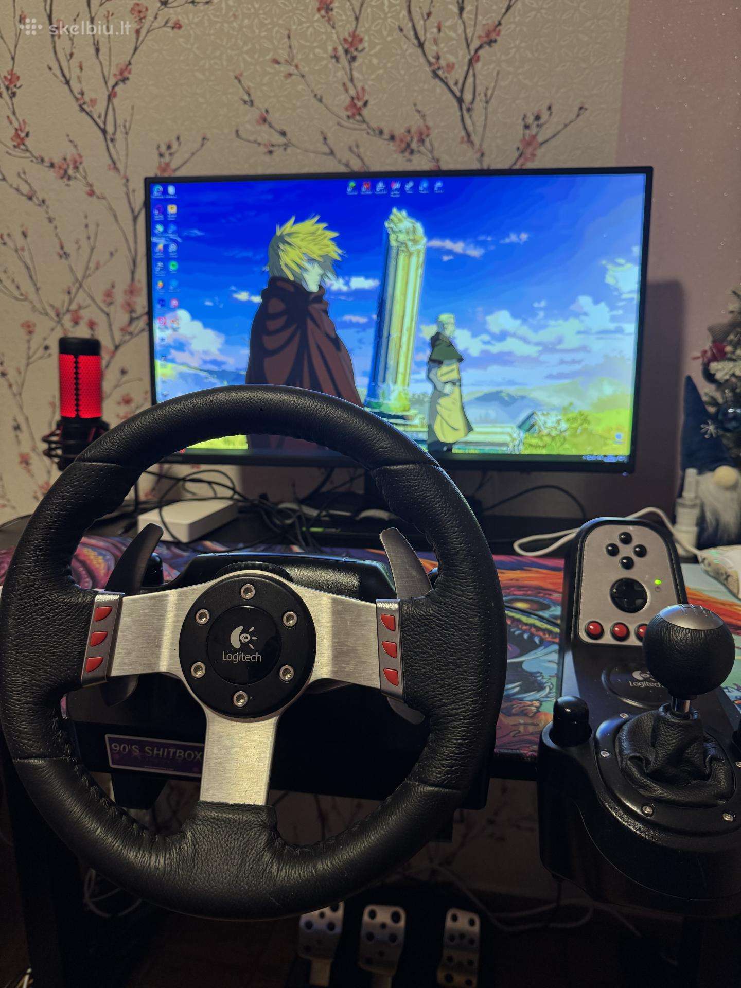 Logitech g27 + h shifter