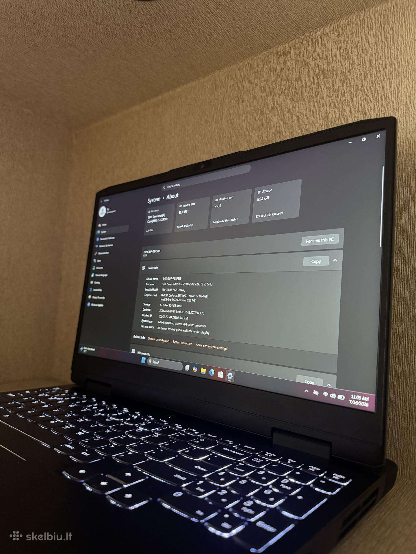 Lenovo Ideapad 3 Gaming