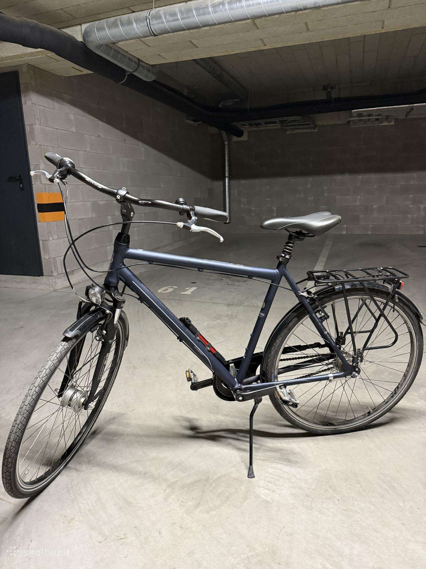 Gudereit comfort 7.0 miesto dviratis
