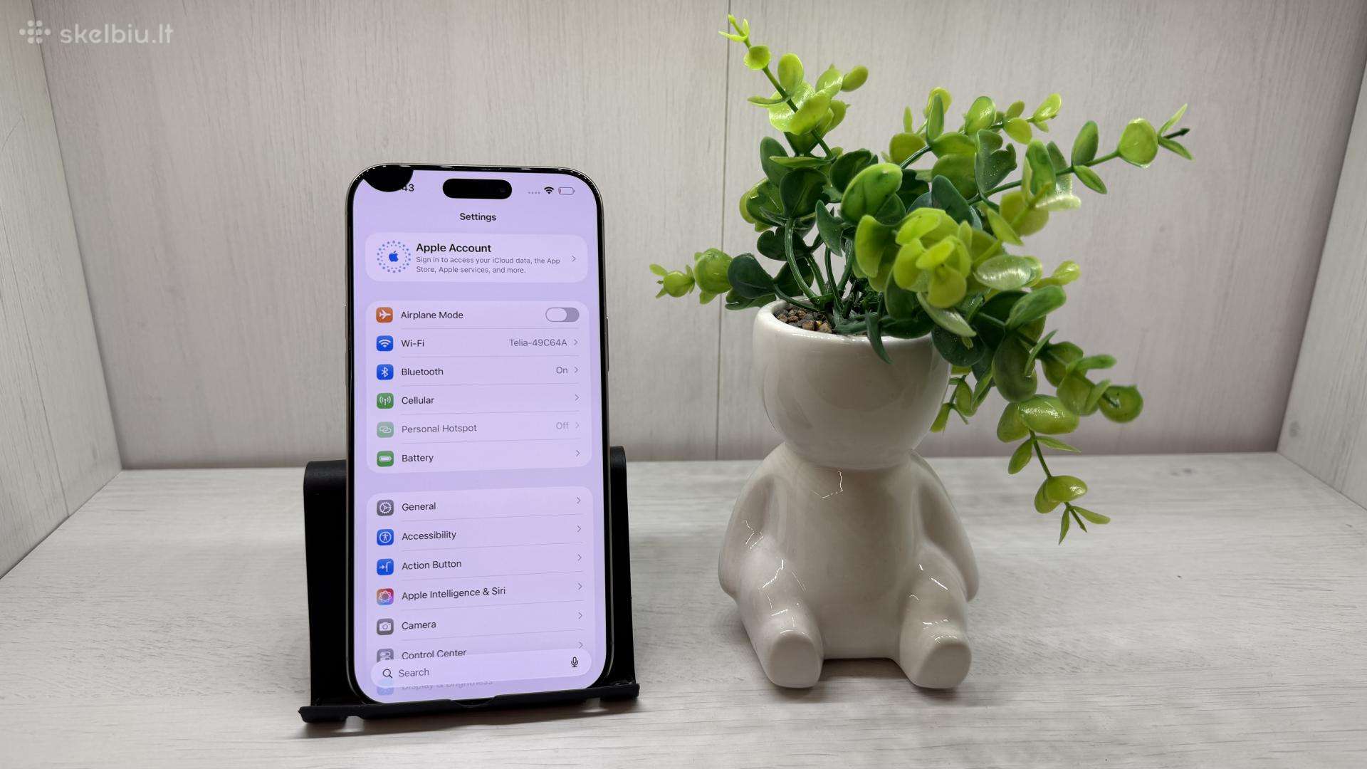 iPhone 16 pro max - su defektu ir garantija!