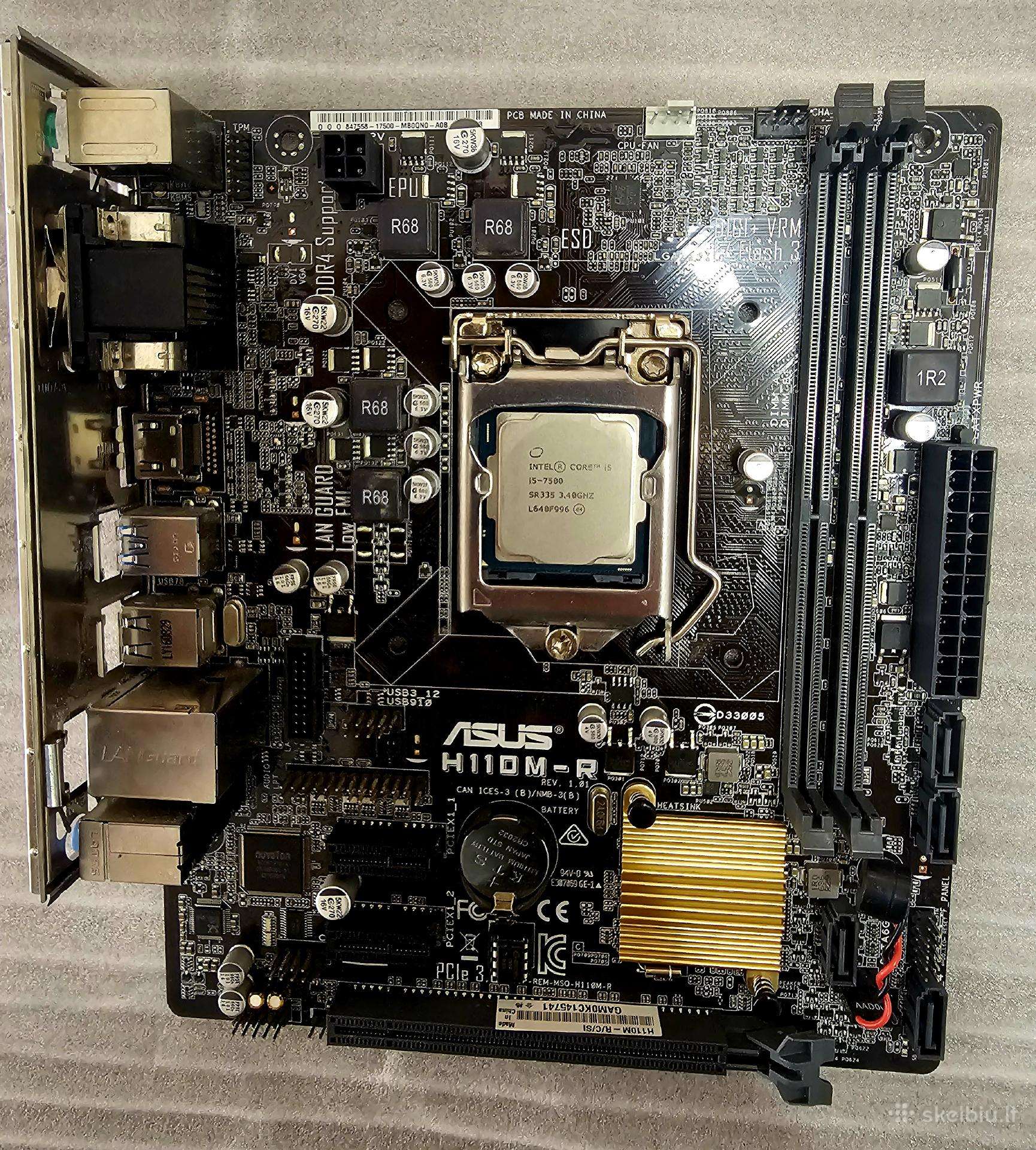 Asus H110m-r su i5 7500