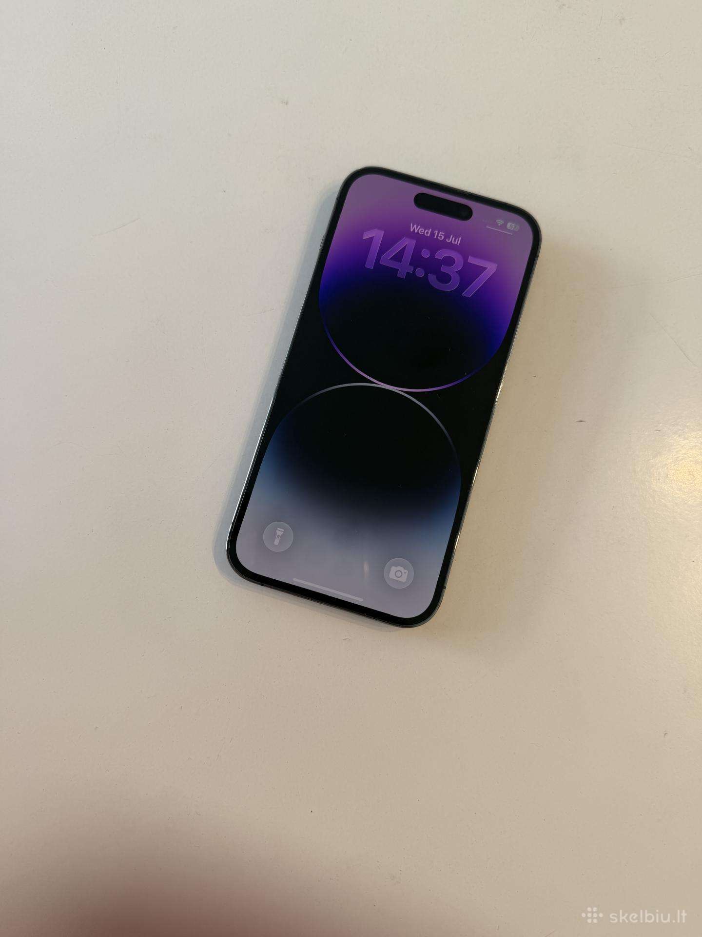 Apple iPhone 14 pro 128gb deep purple 100%