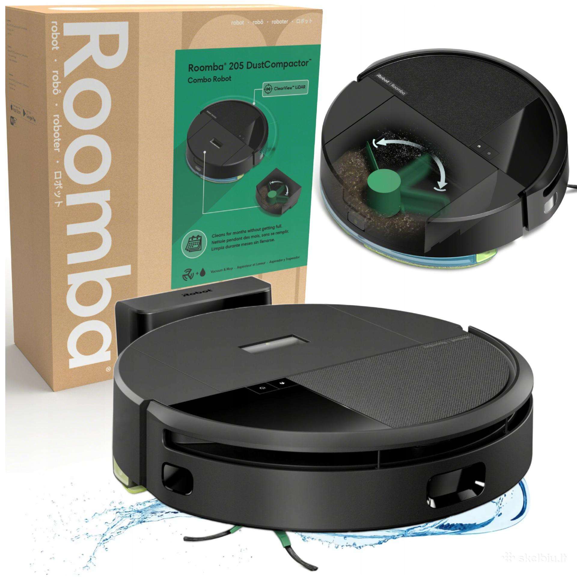 Irobot Roomba 205 Dustcompactor Combo Robot