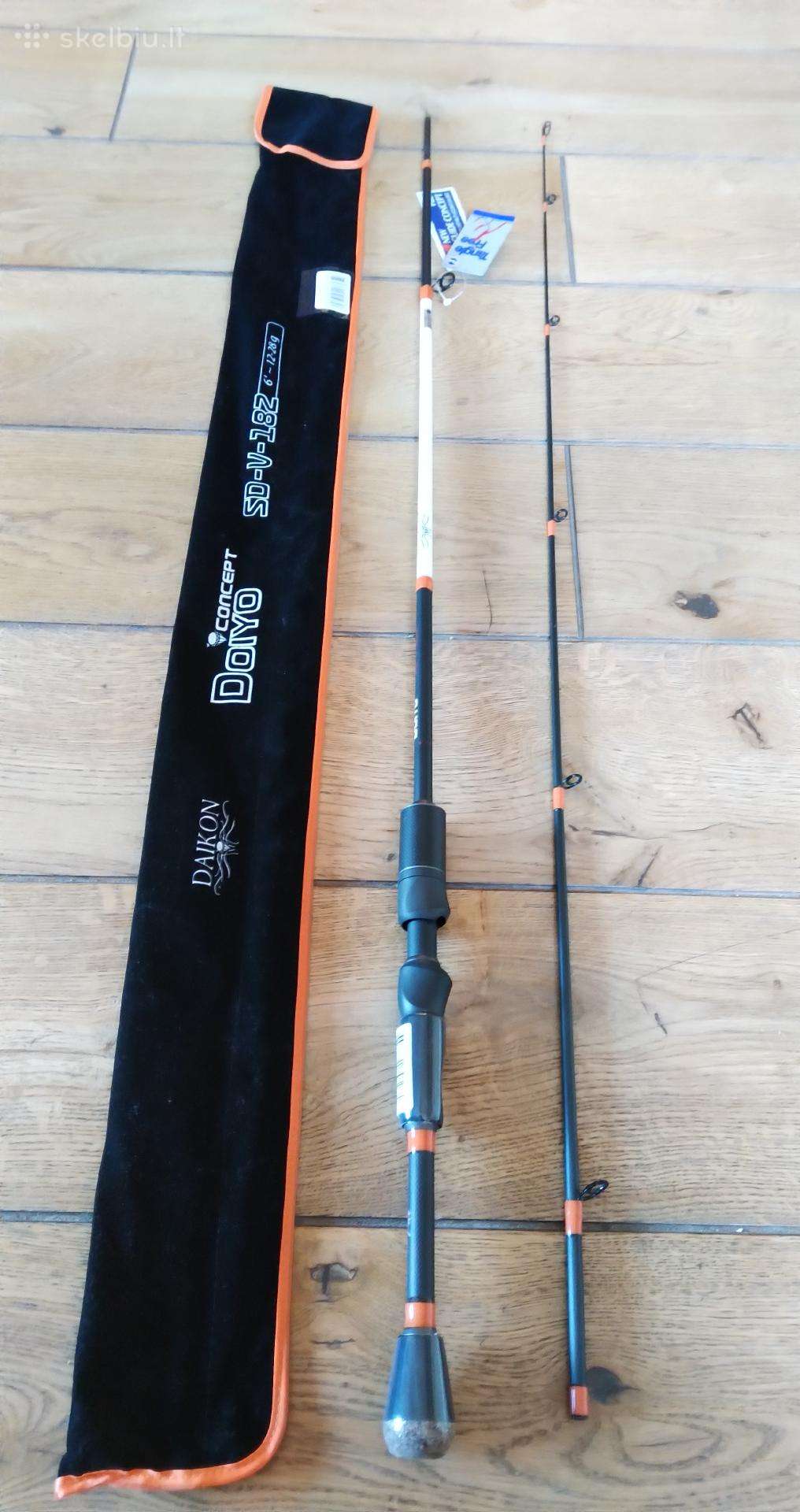 Parduodu kelis spiningus: Daiwa, Major Craft, Iron