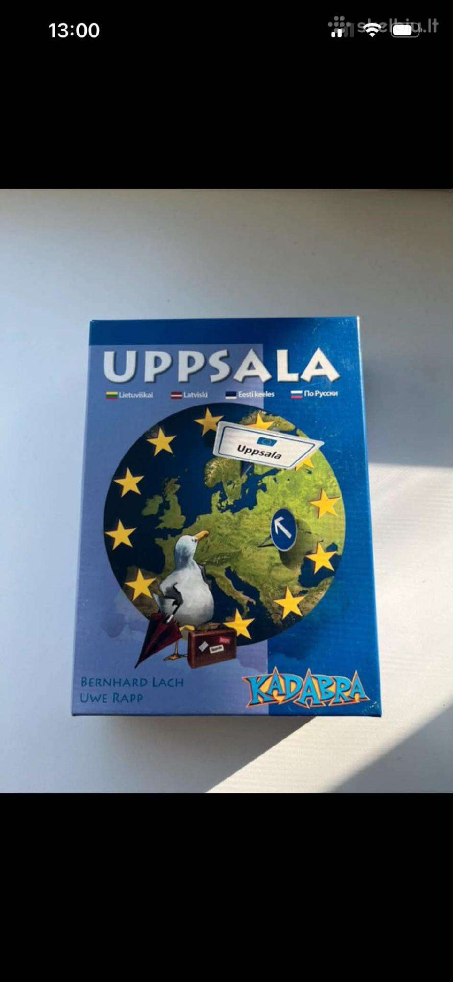 Stalo žaidimas "Uppsala" lietuvių kalba