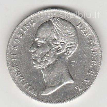 1849 Nyderlandai 2,5 guldeno