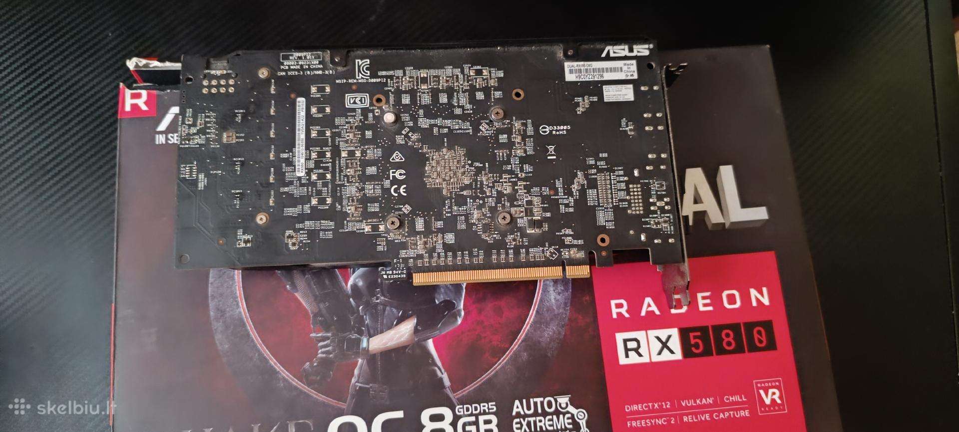Asus Radeon Rx580 8gb