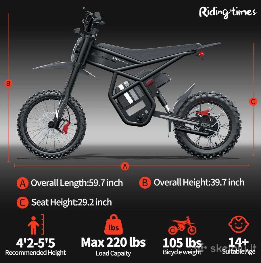 Электрический велосипед Riding Times
