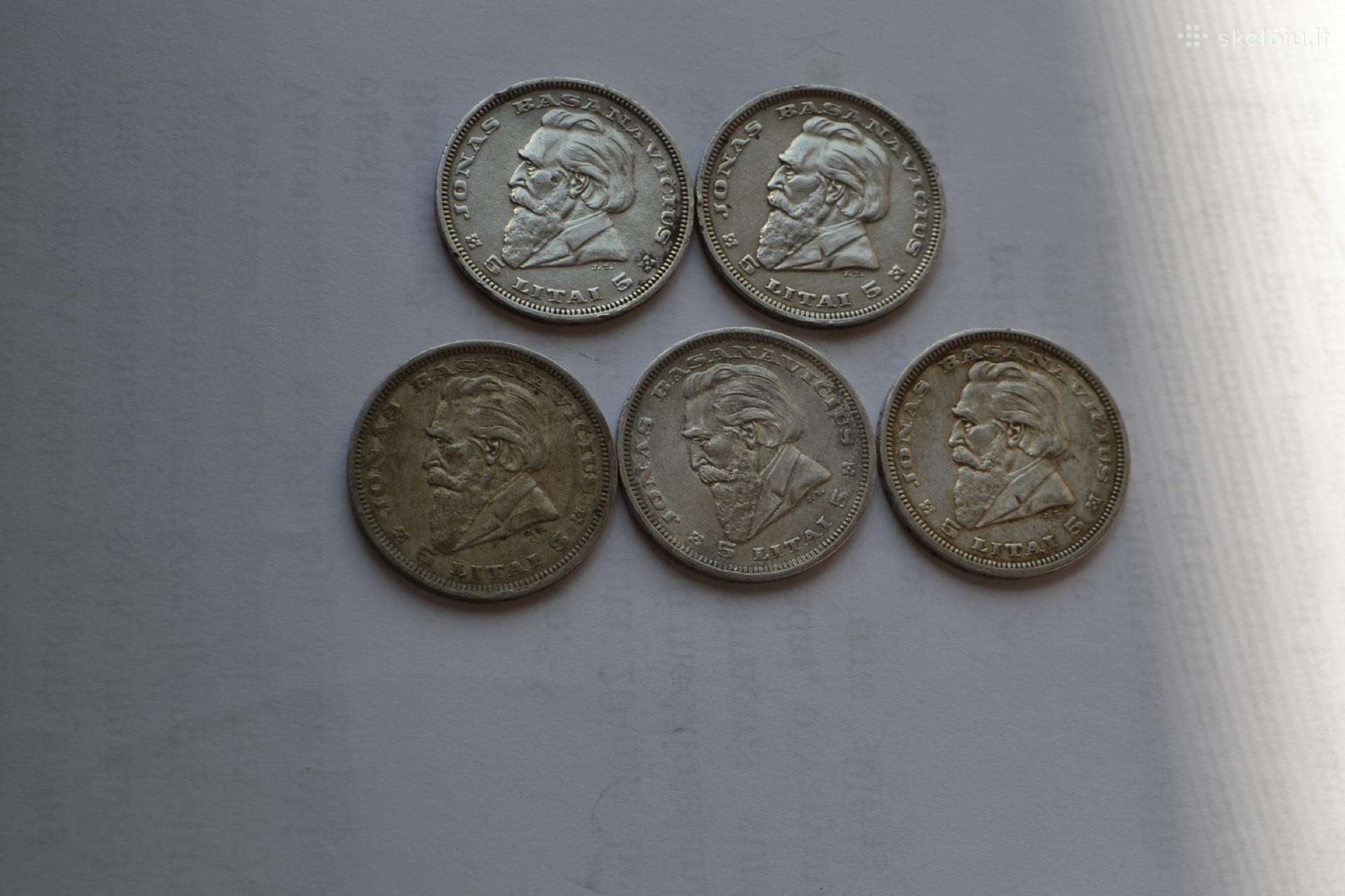 1936 m. 5 Litai