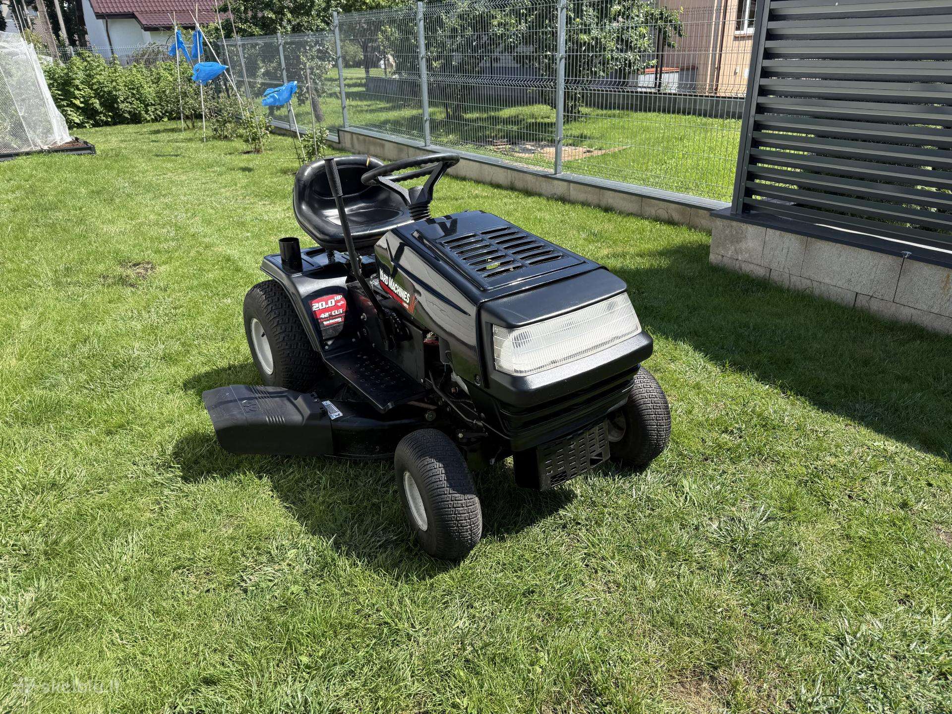 Mtd 20ag sodo traktoriukas