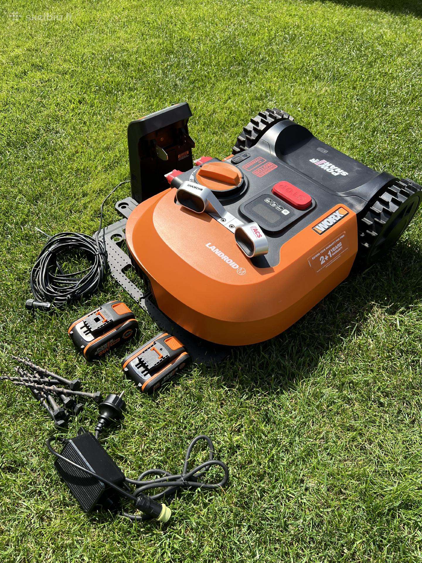 Worx Landroid žolės robotas
