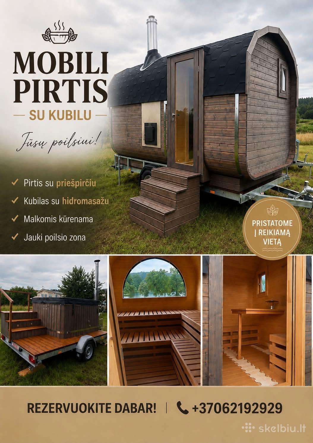 Pirties ir Kubilo Nuoma