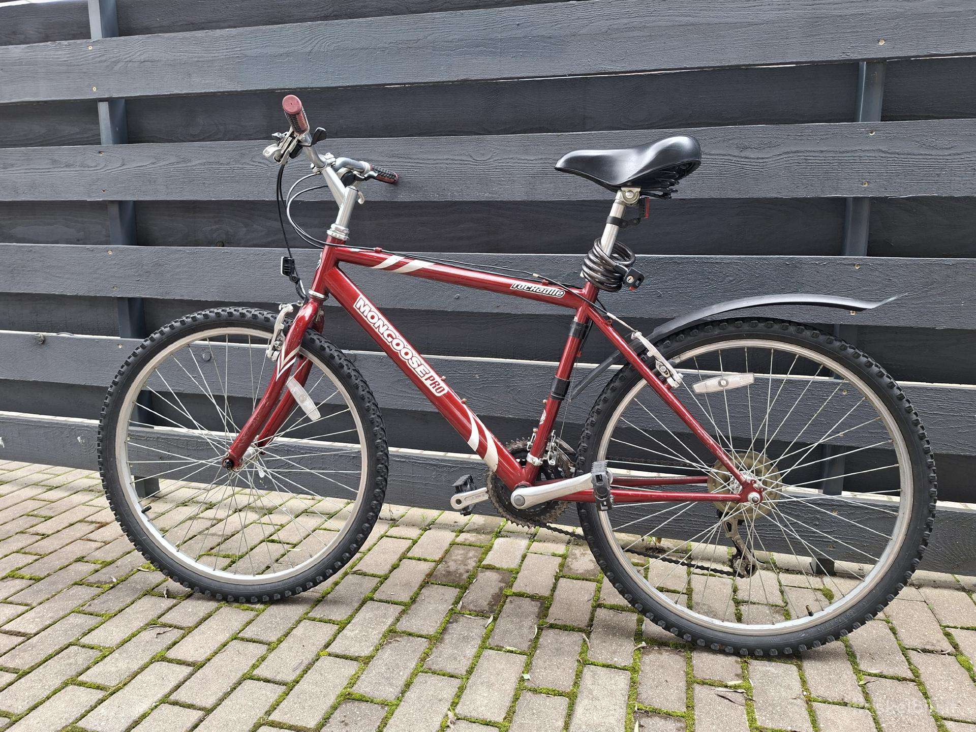 Tvirtas Mongoose dviratis (M dydis, 26" ratai)