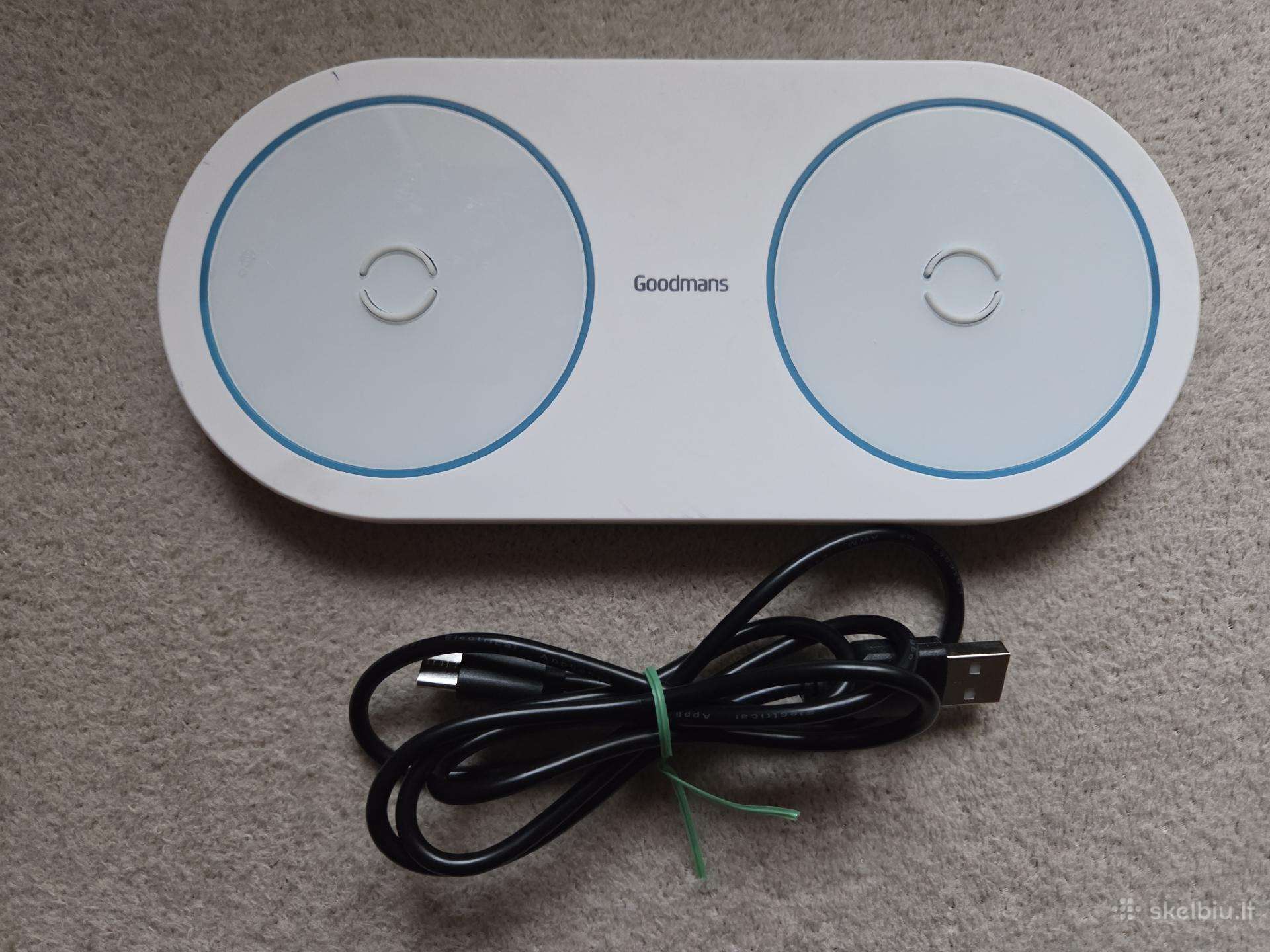 Goodmans Dual Wireless belaidė krovimo stotelė