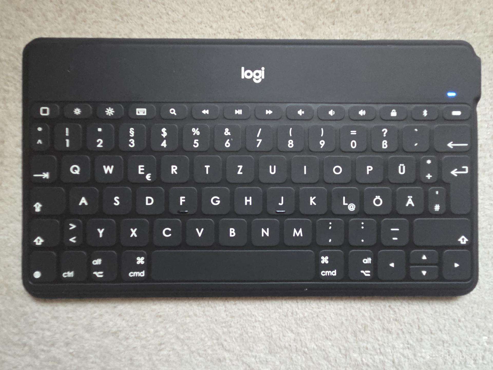 Logitech Keys-to-go belaidė / bluetooth klaviatūra