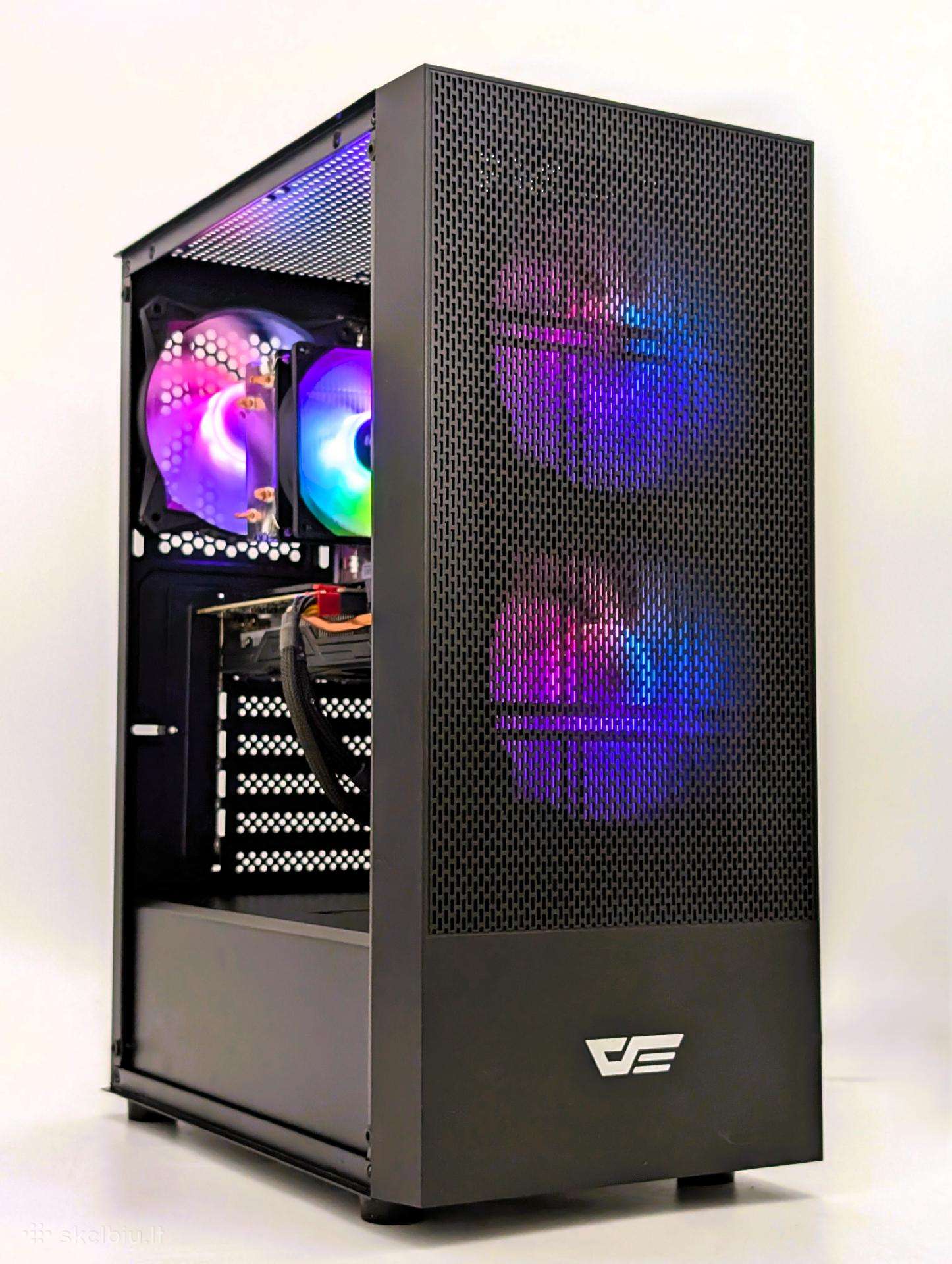 Žaidimų kompiuteris i7 16gb SSD + HDD Gtx 1060 6gb