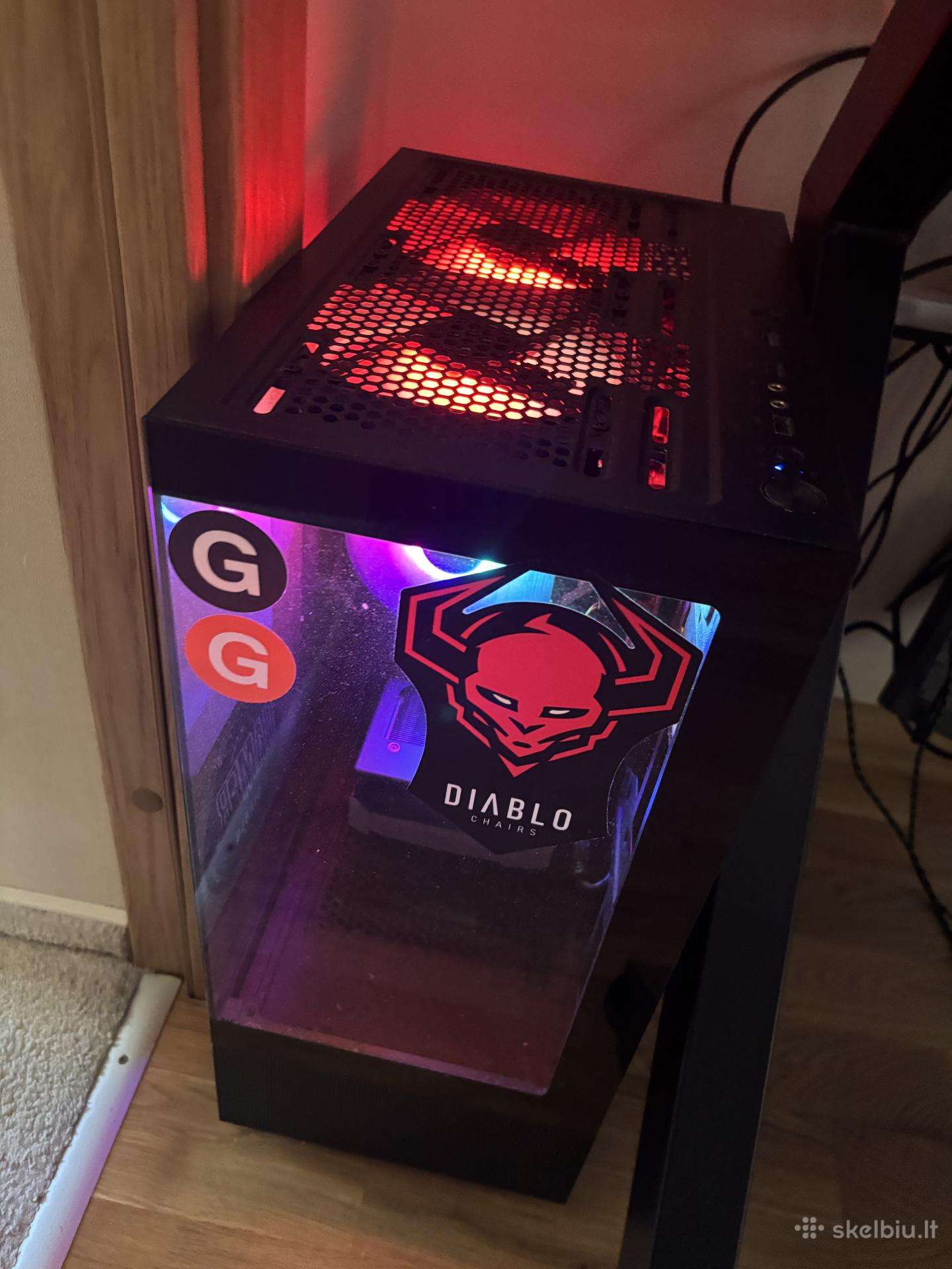 Žaidimu kompiuteris Geforce 5070 Zenforxe 7800x3d
