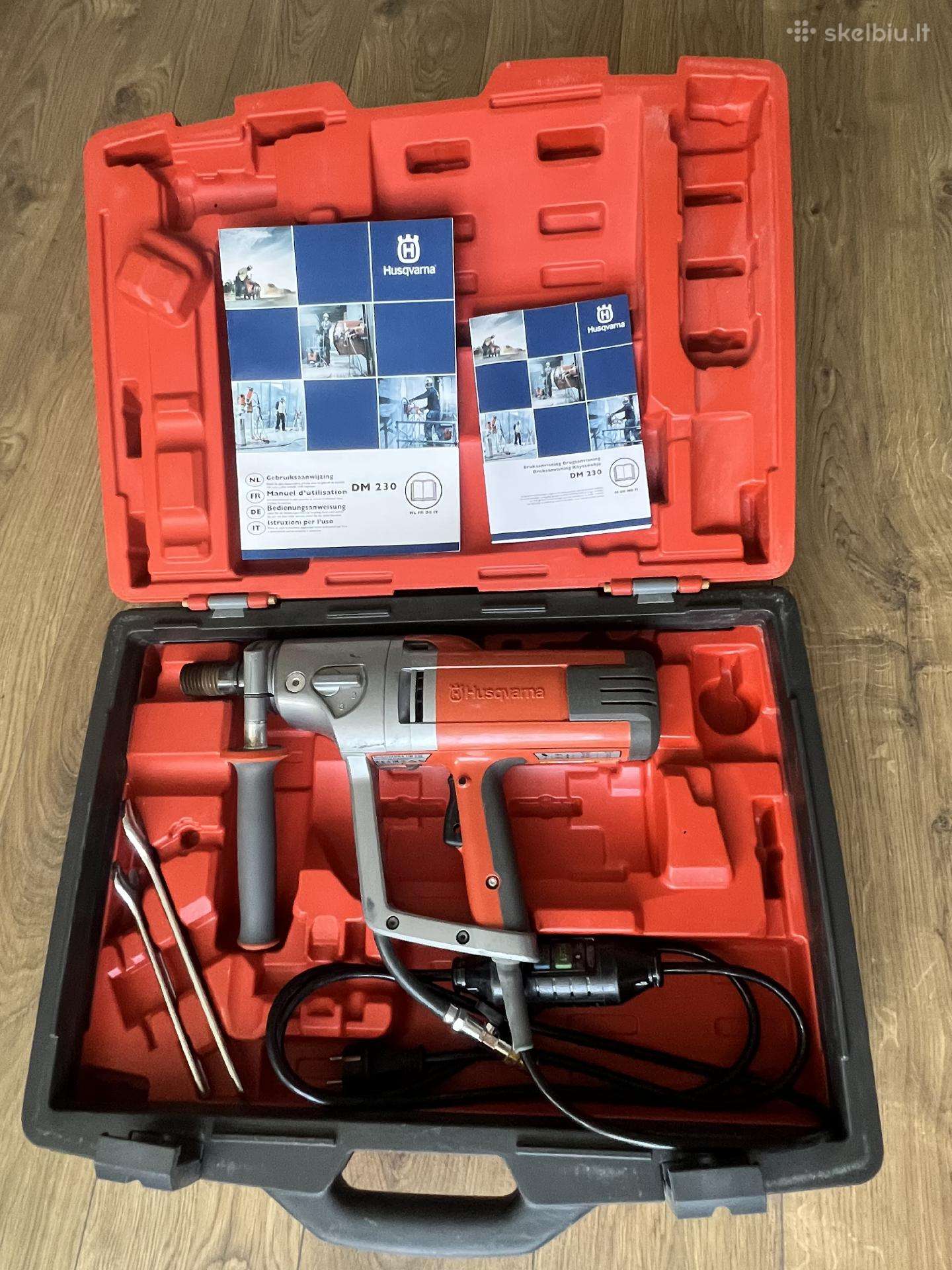 Husqvarna Dm230 Gręžtuvas ir Karūna 132x550