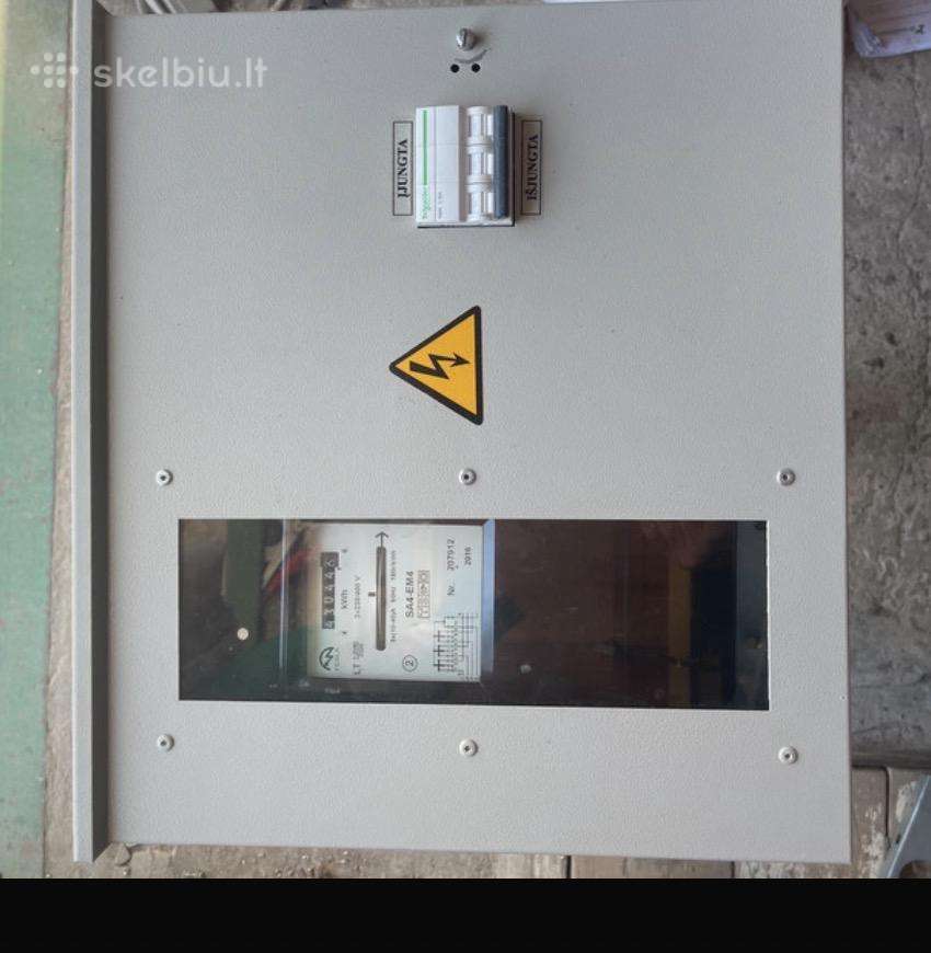 Įvadinis elektros apskaitos (įnass-4-2) skydelis
