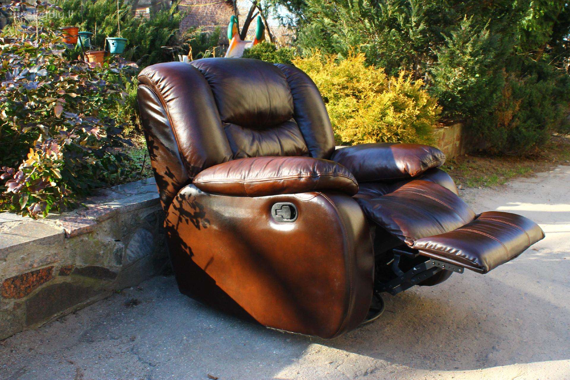 //Poilsio Relax Odinis Fotelis-reglainer//