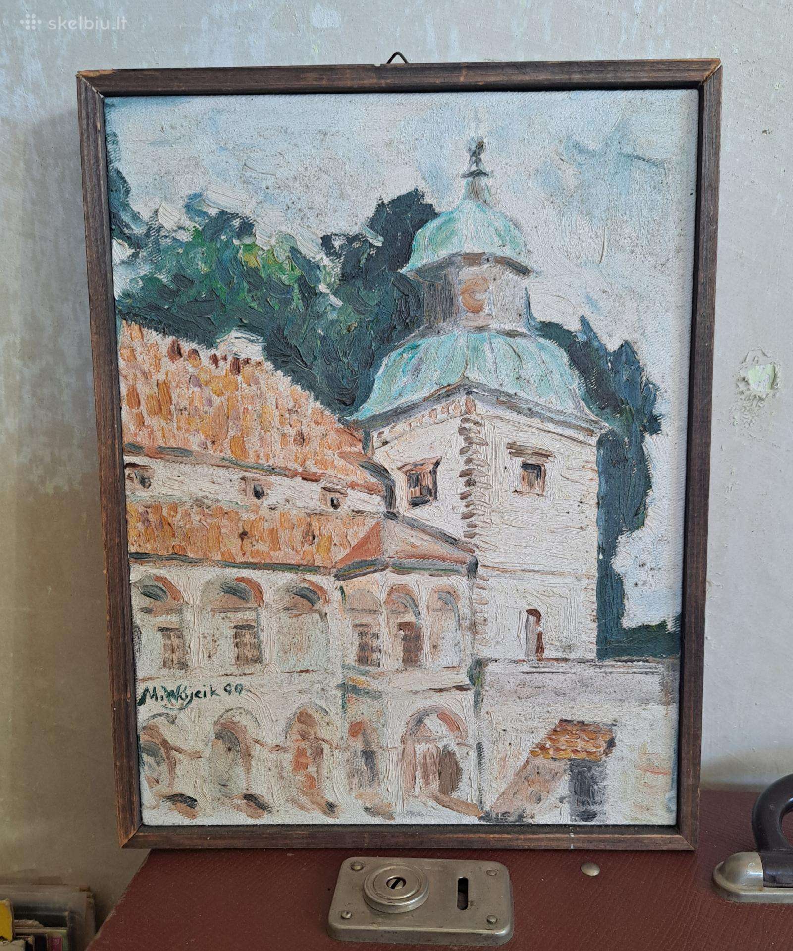 Paveikslas „Senamiesčio paslaptis“ (1999 m.)