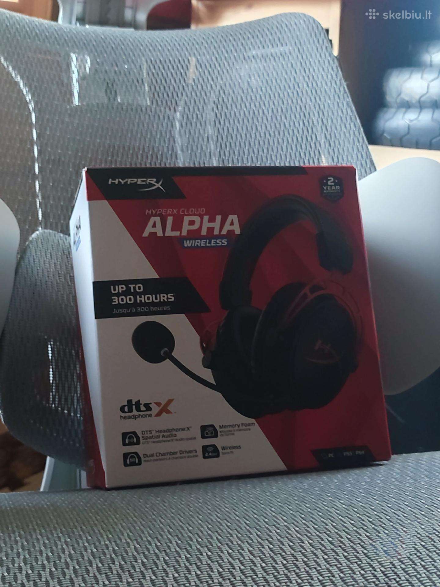 Hyperx Cloud Alpha Wireless Gaming Ausinės