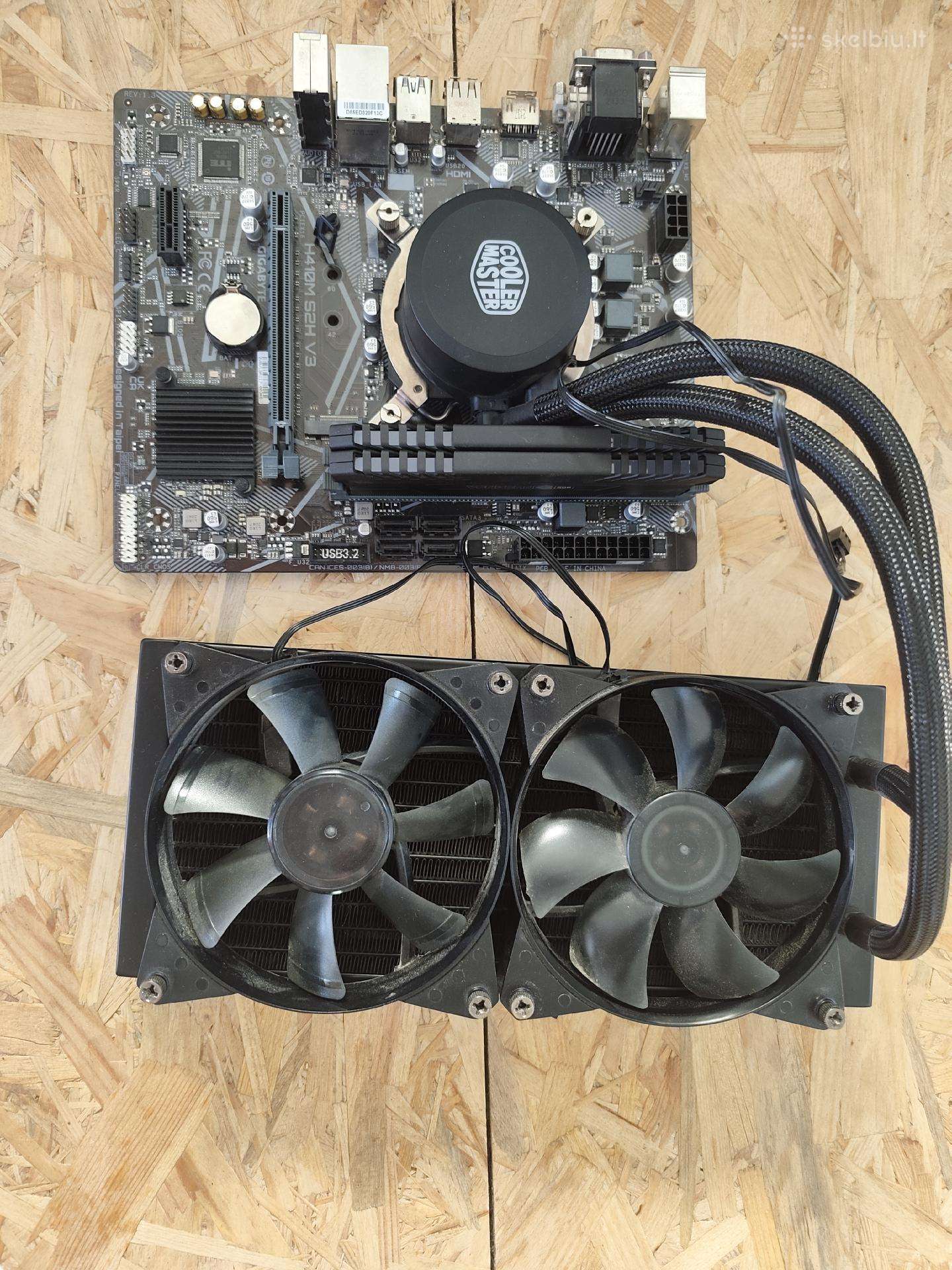 Parduodu mbo cpu RAM ir ausintuvas