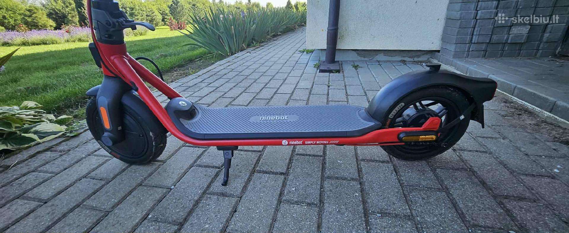 Elektrinis paspirtukas Segway Ninebot D38e, juoda