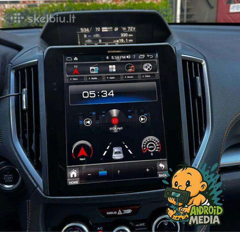 Subaru XV Forester multimedijos / multimedia