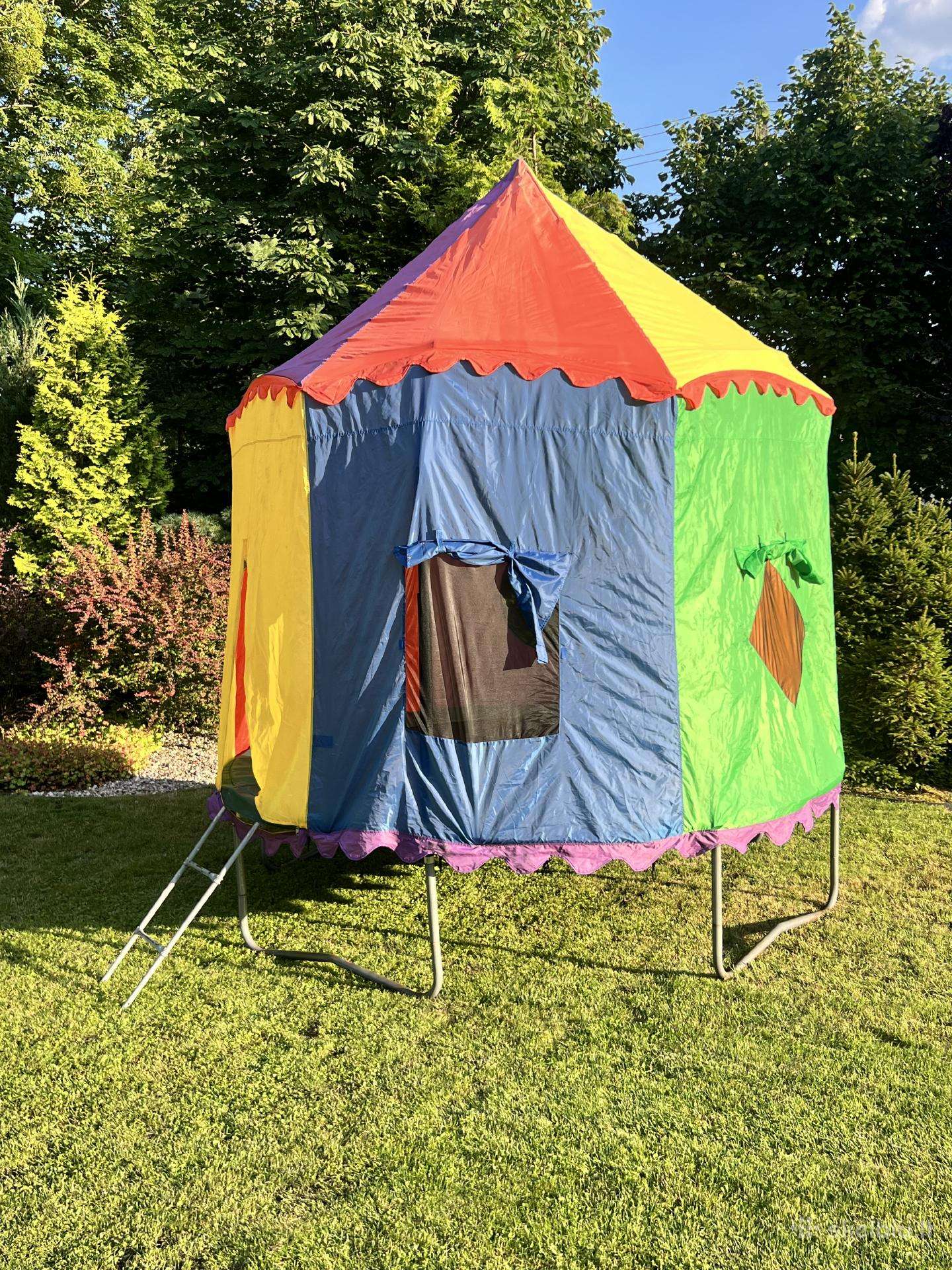 Batutas "Jump King" 3,8m su cirko palapine
