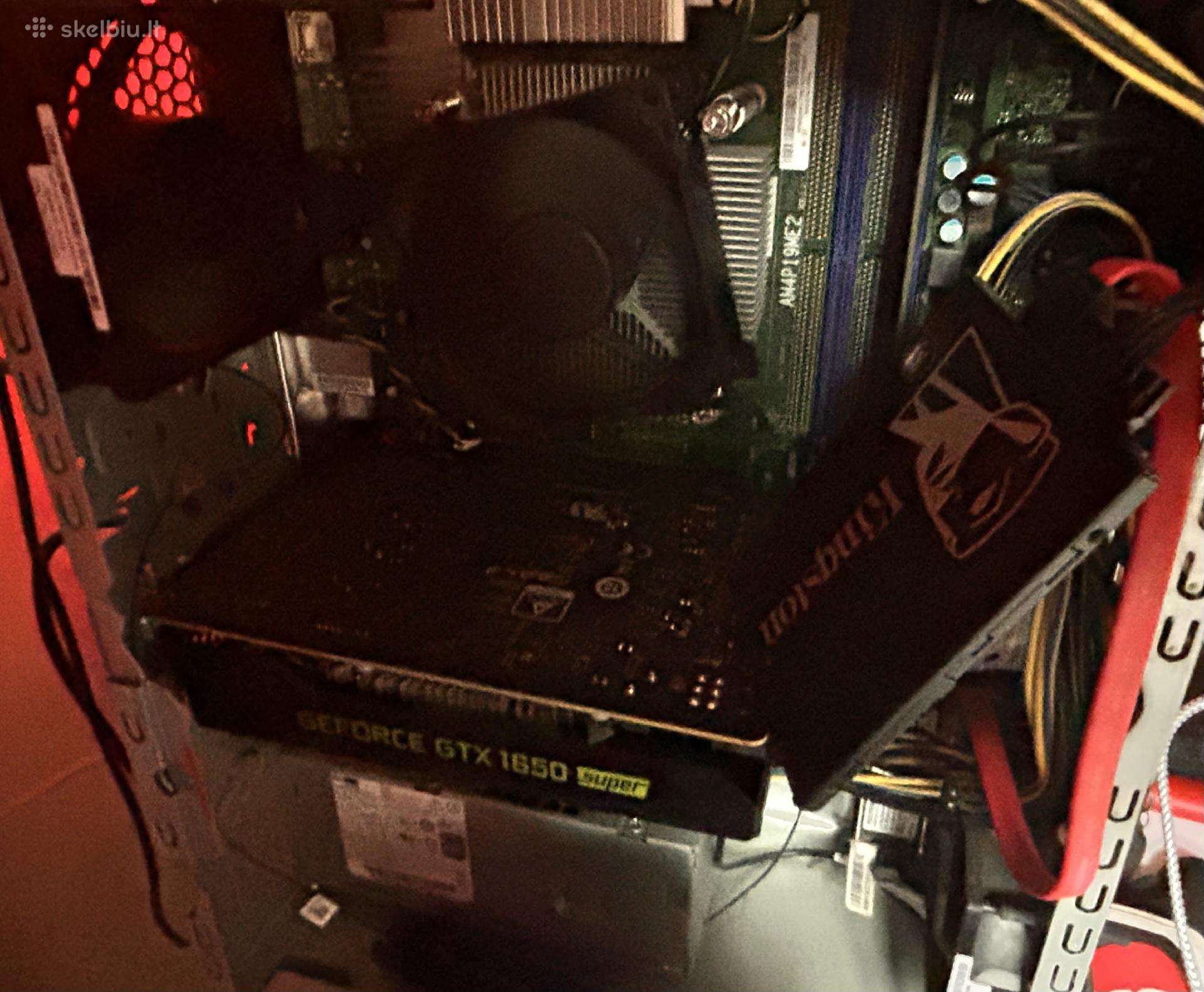 Žaidimų kompiuteris Ryzen 5 5600g / Gtx 1650 Super